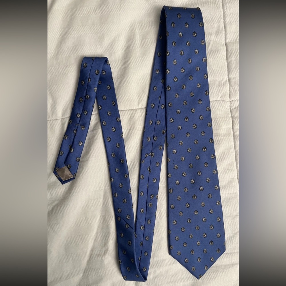 Christian Dior Blue Tie
